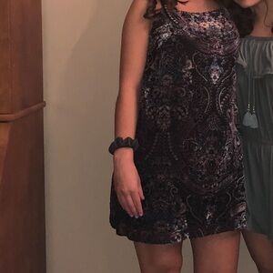 As U Wish Felt Detailed Dress